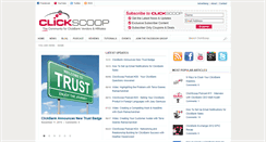 Desktop Screenshot of clickscoop.com